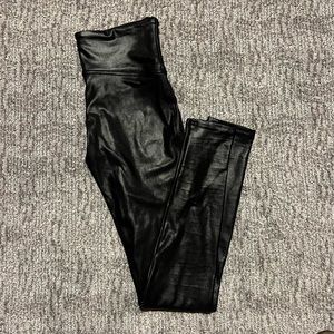Spanx faux leather leggings